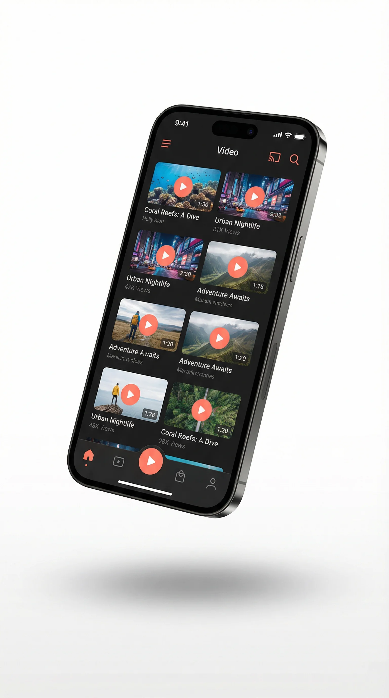 成人视频APP客户端界面展示